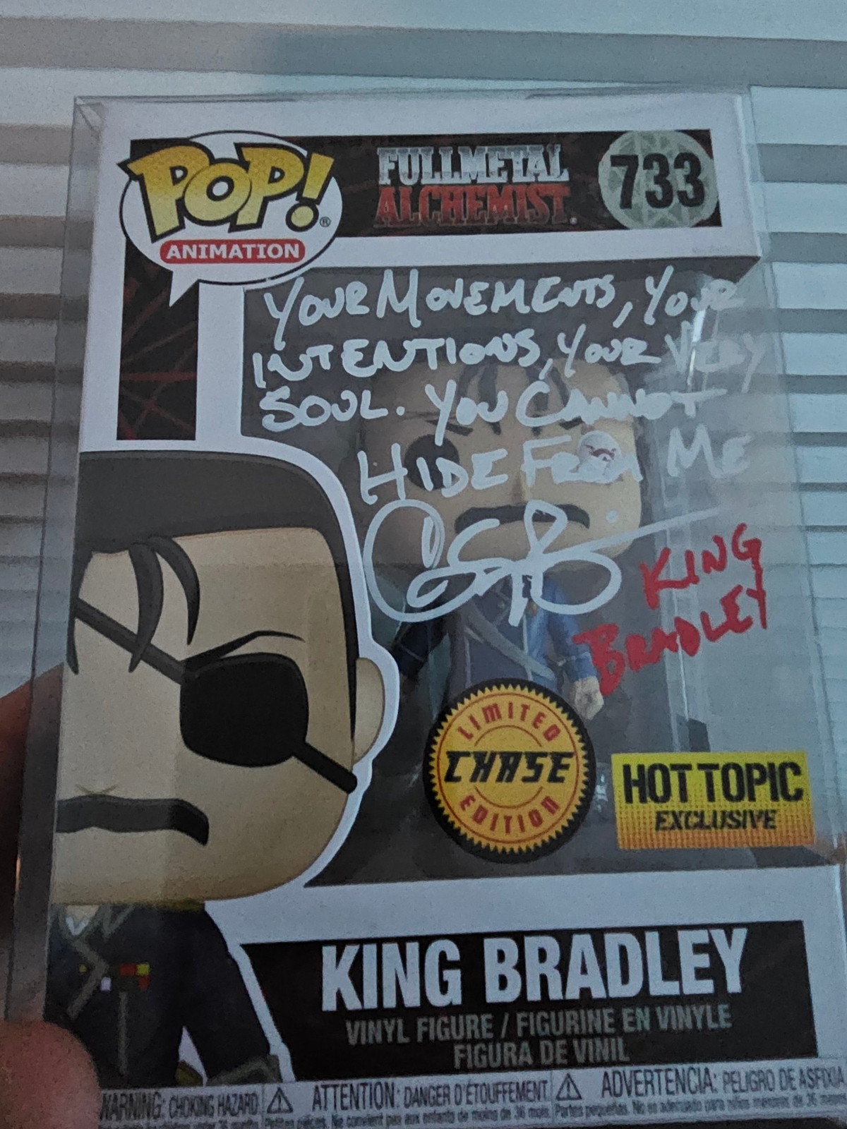 Chris Bevins, King Bradley Pop