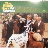 The Beach Boys signed Pet Sounds