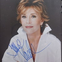Jane Fonda signed item