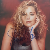 Sharon Stone signed item