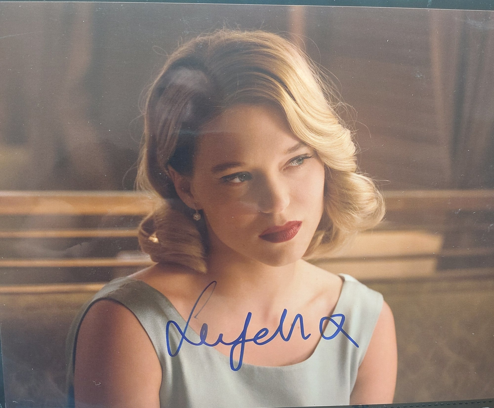 Léa Seydoux signed item