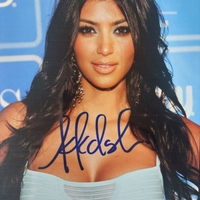 Kim Kardashian signed item