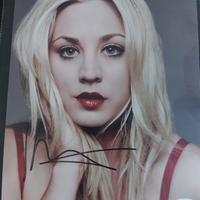 Kaley Cuoco signed item