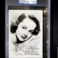 Olivia de Havilland signed item