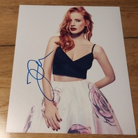 Jessica Chastain signed item