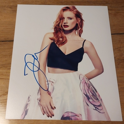 Jessica Chastain signed item