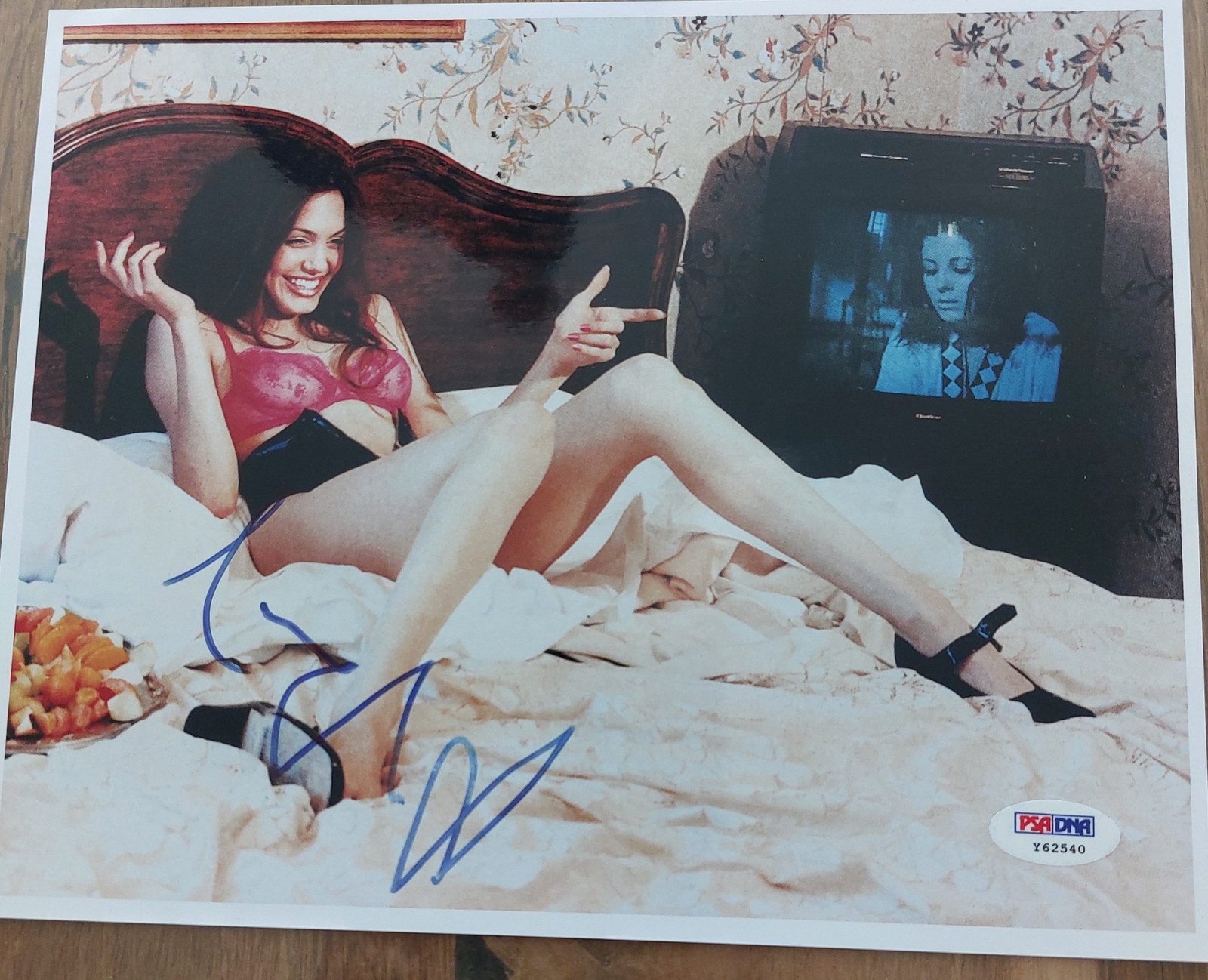 Angelina Jolie signed item