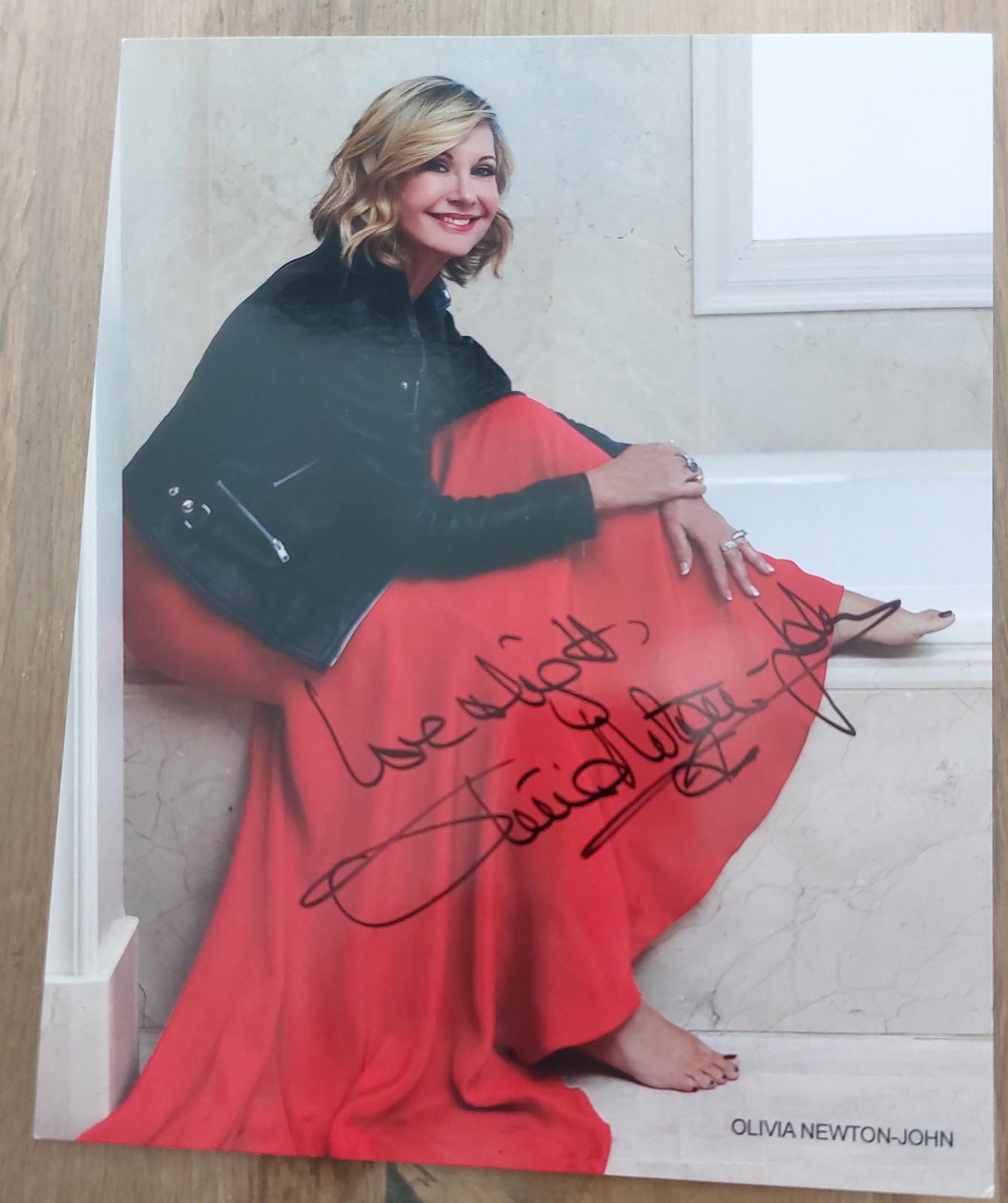 Olivia Newton-John signed item