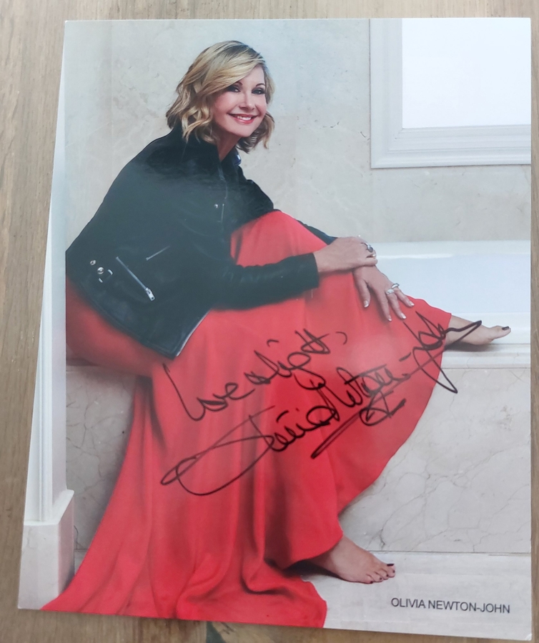 Olivia Newton-John signed item