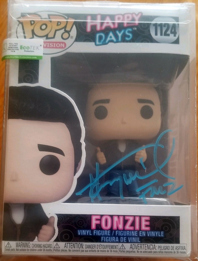 Henry Winkler Autographed Funko Pop
