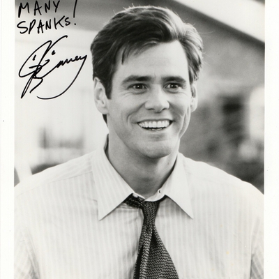 Jim Carrey signed item