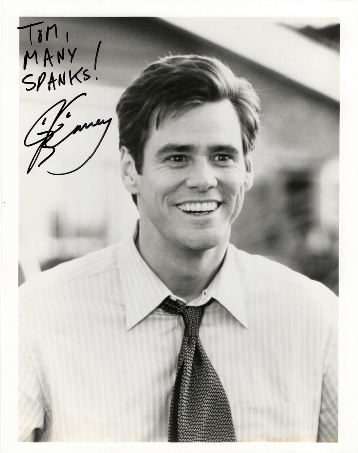 Jim Carrey signed item