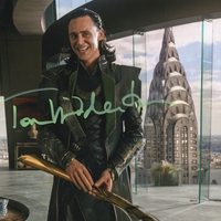 Tom Hiddleston signed item