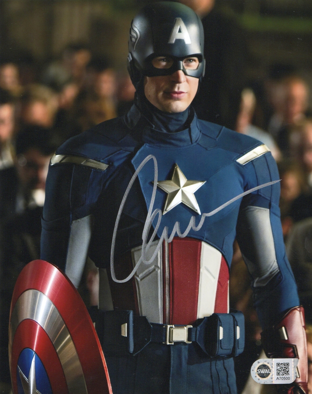 Chris Evans signed item