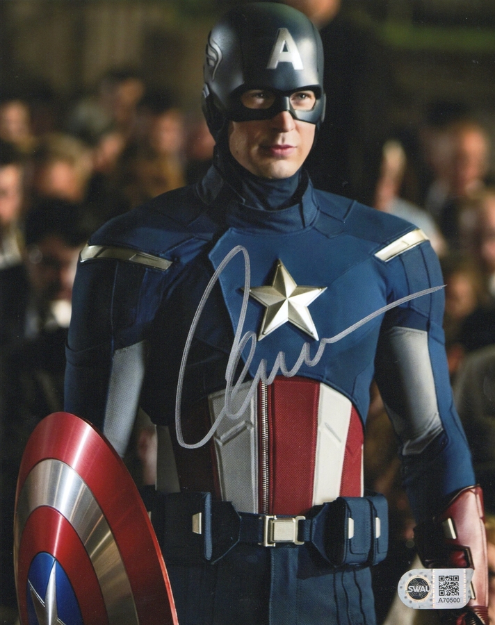 Chris Evans signed item