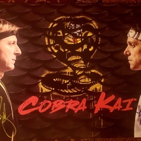 Cobra Kai Dual Autographed 12x18 Photo