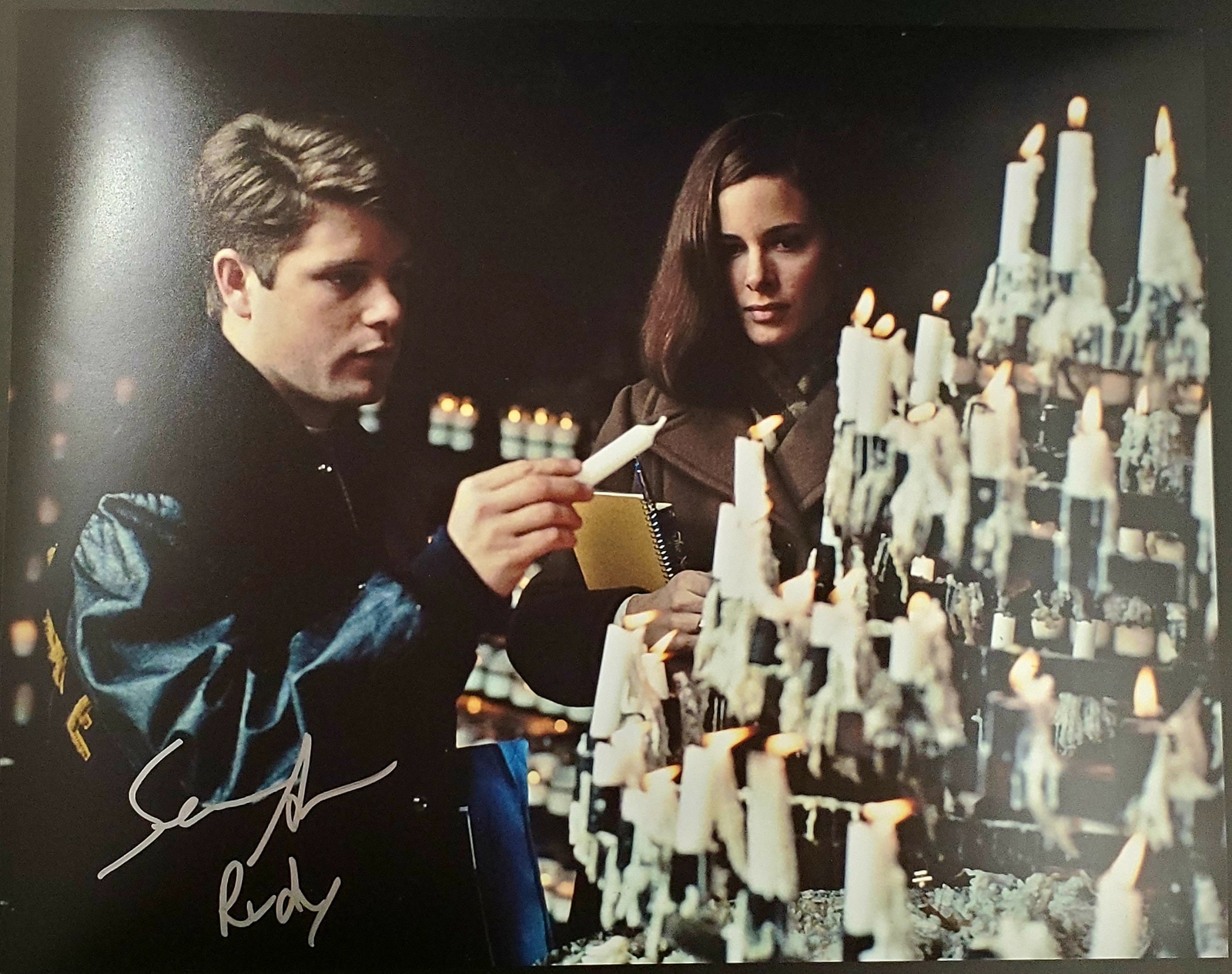 Sean Astin Autographed "Rudy" 11x14 Photo