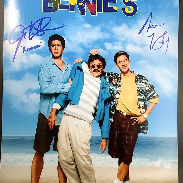 Weekend at Bernies Autographed 12x18 Mini Poster