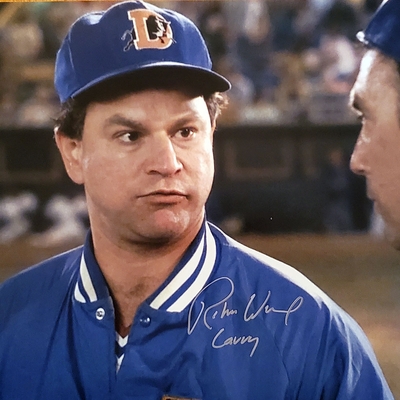 Robert Wuhl Autographed Bull Durham 11x14 Photo