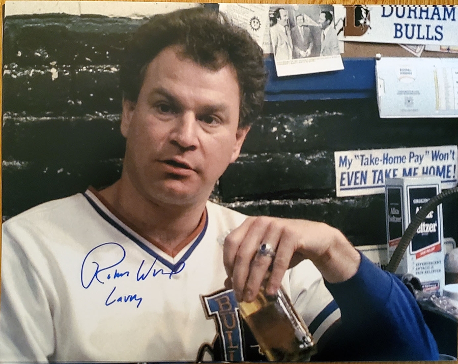 Robert Wuhl Autographed Bull Durham 11x14 Photo B