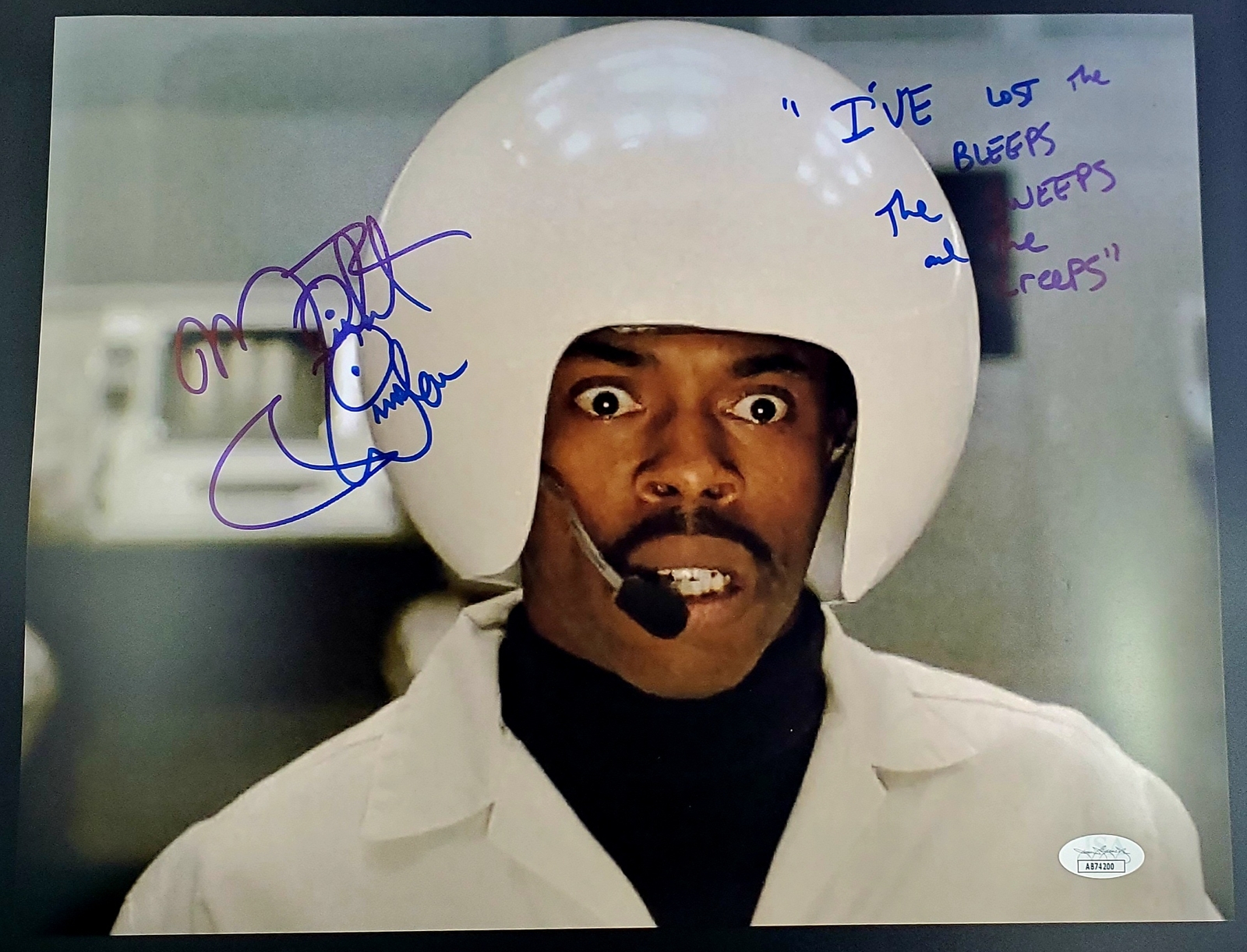 Michael Winslow Autographed Spaceballs 11x14 Photo 2