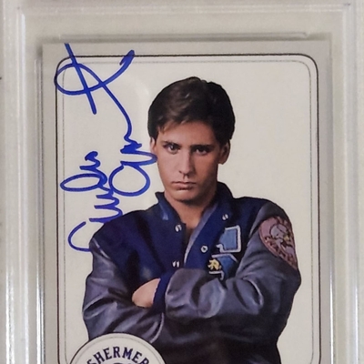 Emilio Estevez Autographed Breakfast Club Custom Card