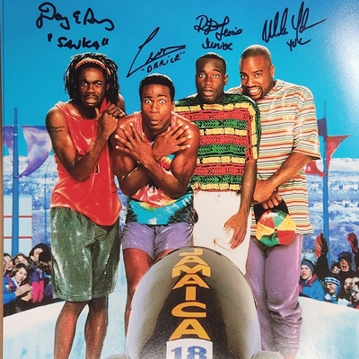 Cool Runnings Cast Autographed 11x17 Mini Poster