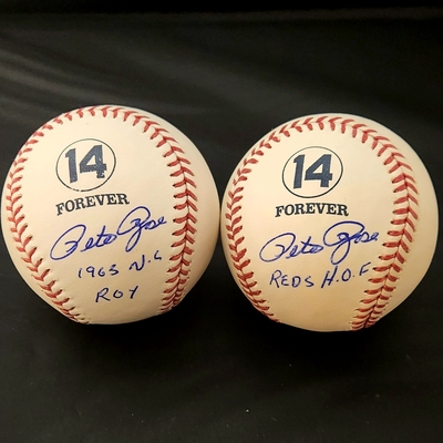 Pete Rose Autographed Commemorative Baseball