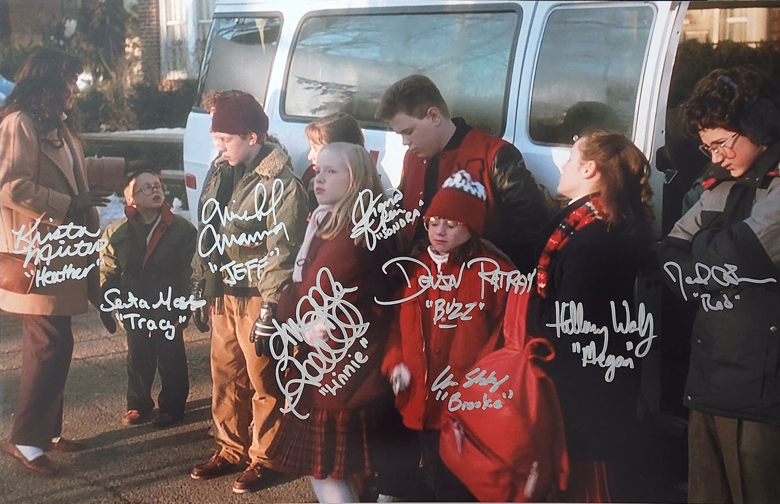 Home Alone Kids Cast Autographed Home Alone 11x17 Photo 3