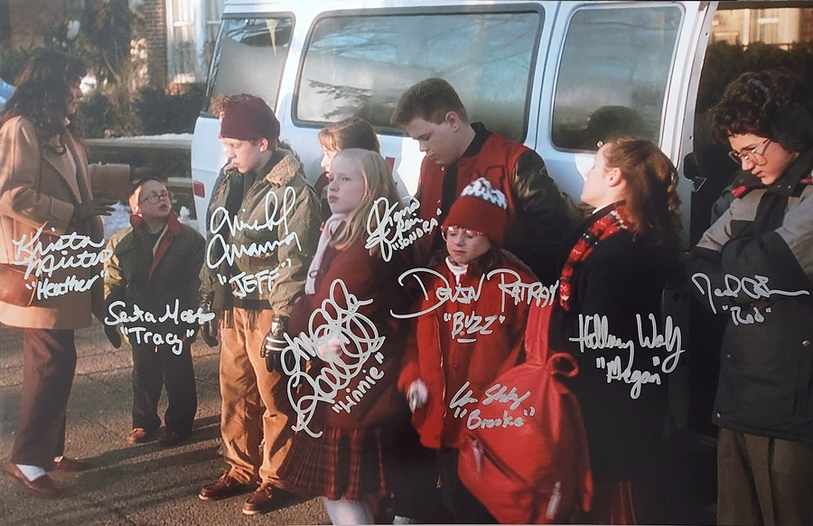 Home Alone Kids Cast Autographed Home Alone 11x17 Photo 3