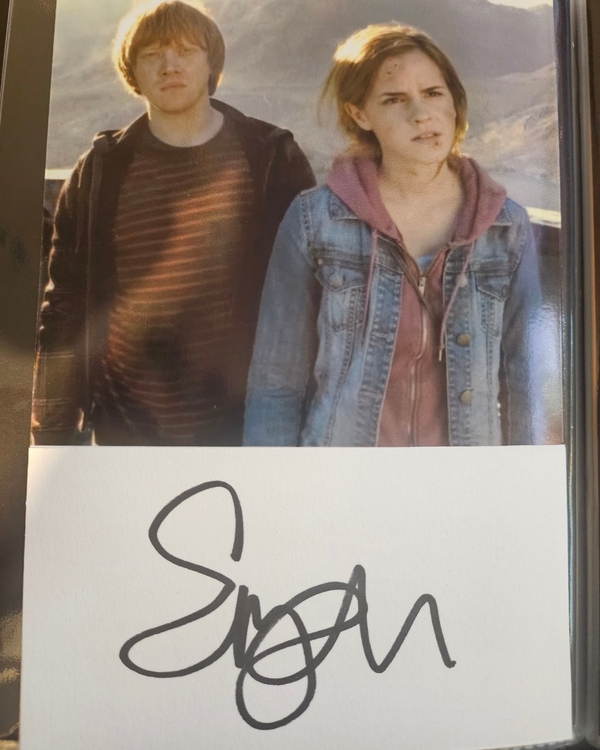 Emma Watson signed item