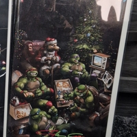 Tmnt 80s christmas, Clayton Crain limited