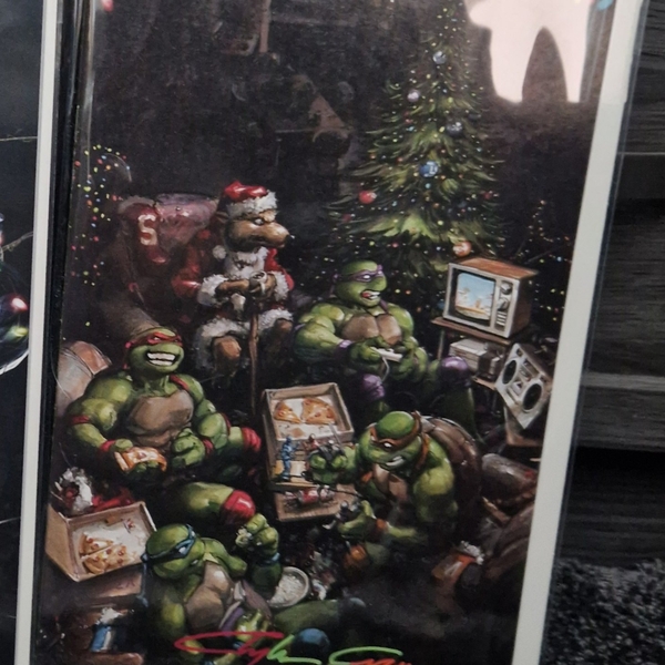 Tmnt 80s christmas, Clayton Crain limited
