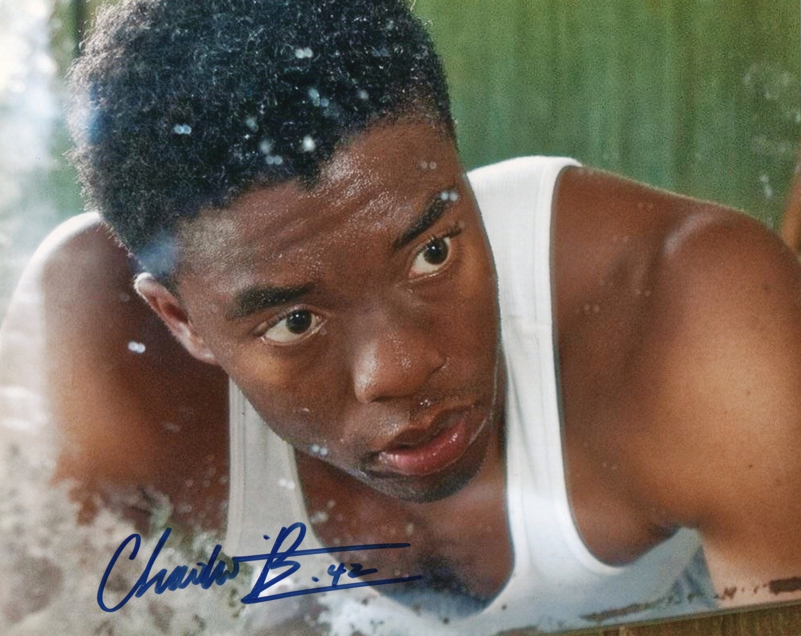 Chadwick Boseman signed item