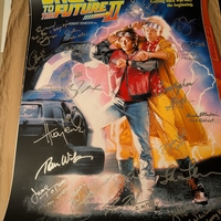 Back to the Future Part II Screenprinted Poster