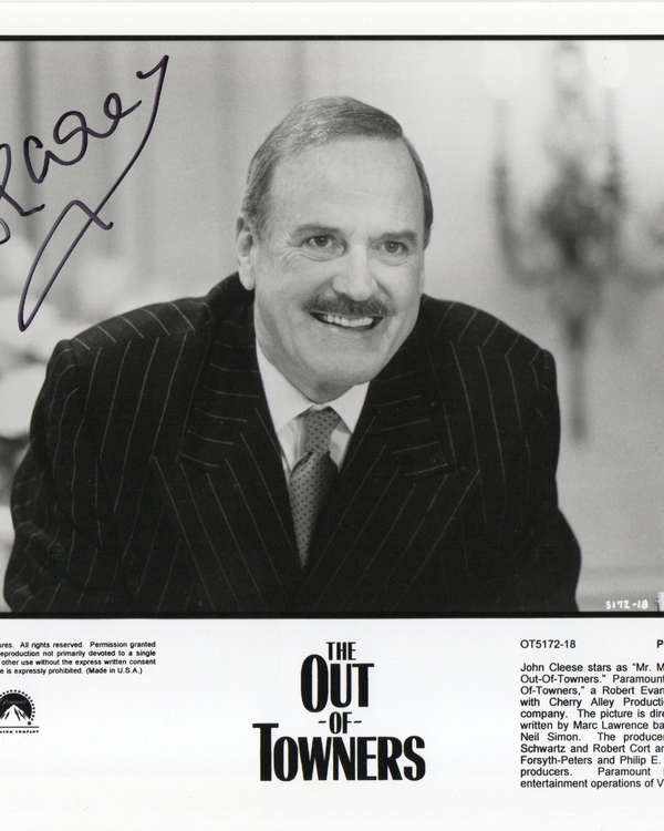 John Cleese signed item