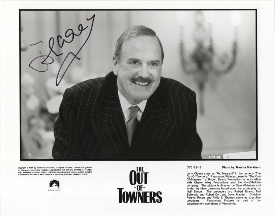 John Cleese signed item