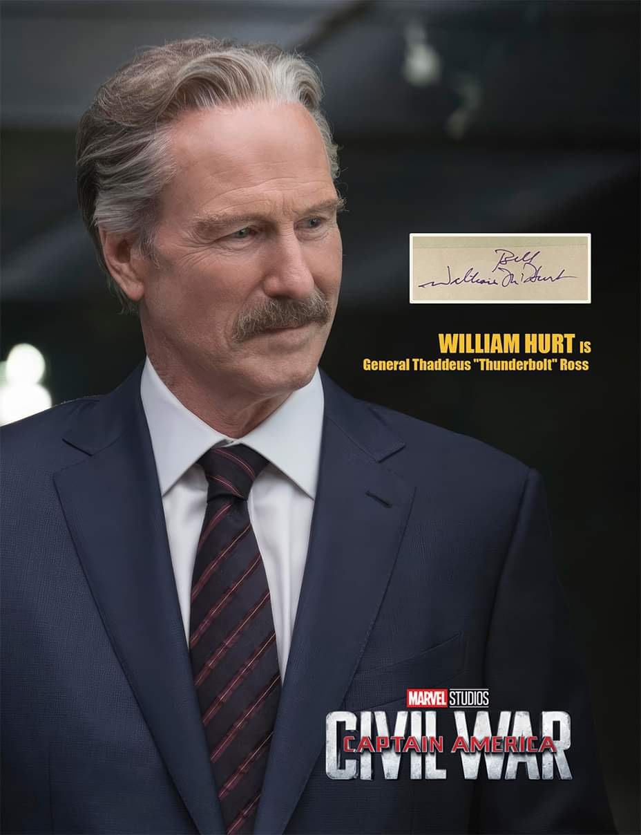 William Hurt signed item