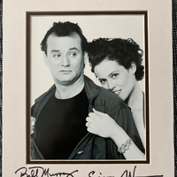 Bill Murray & Sigourney Weaver signed item