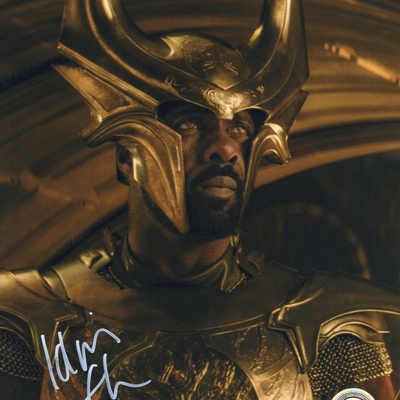 Idris Elba signed item