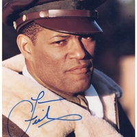 Laurence Fishburne signed item