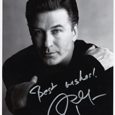 Alec Baldwin signed item