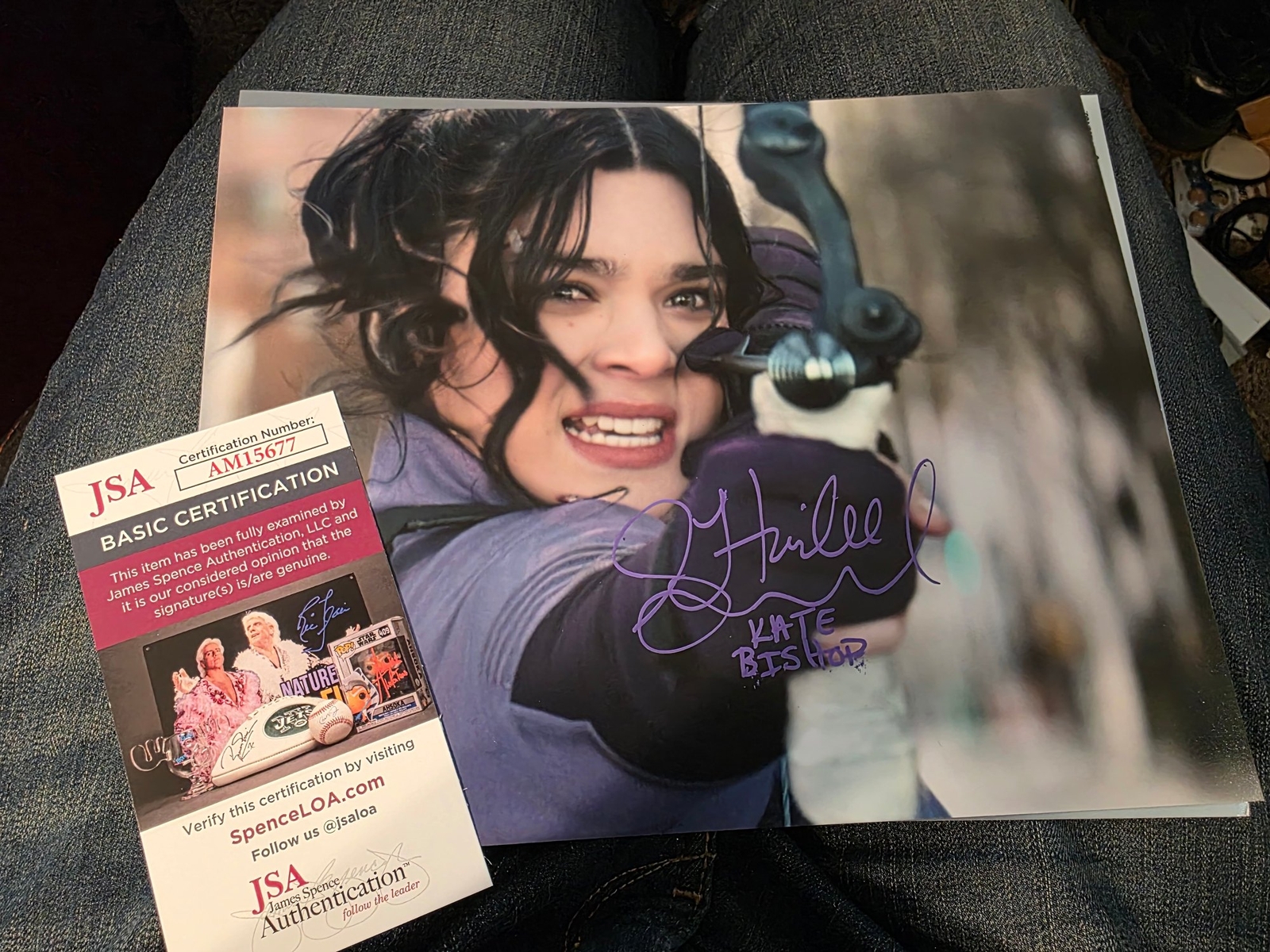 Hailee Steinfeld signed 8x10 photo