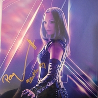Pom Klementieff signed 8x10 photo