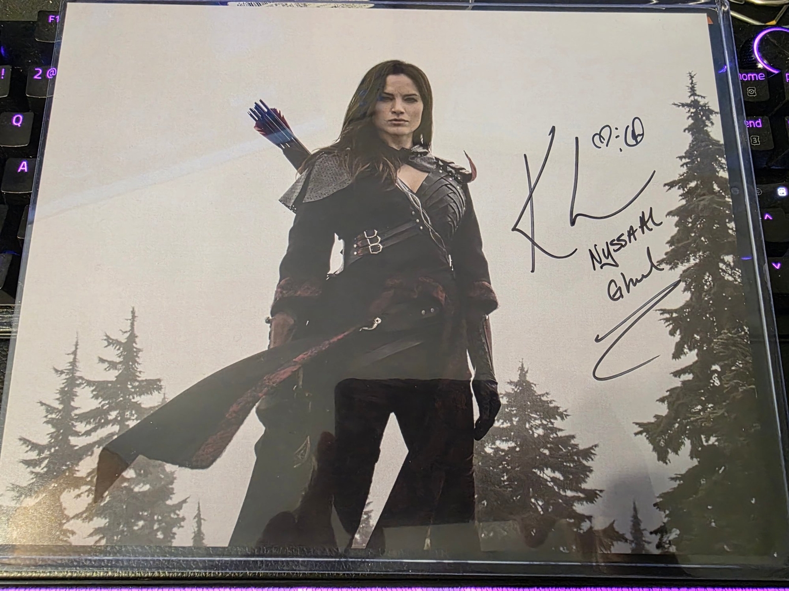 Katrina Law signed 8x10 photo