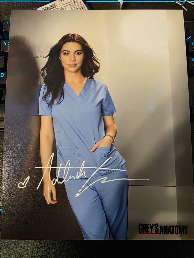 Adelaide Kane signed item