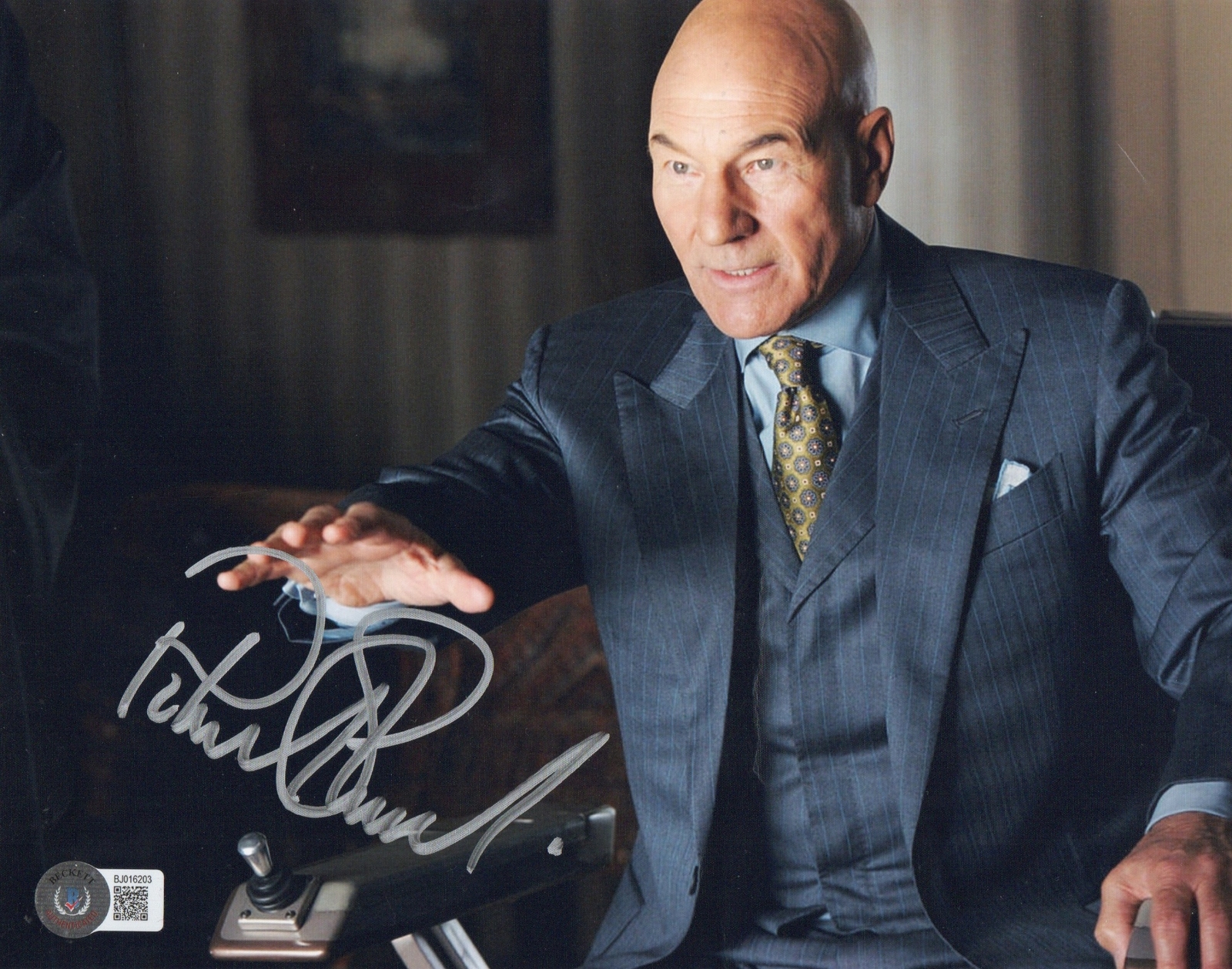 Patrick Stewart signed item