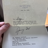 Donald Rumsfeld signed item