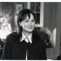 Meryl Streep signed item