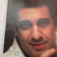 Placido Domingo signed vinyl / lp